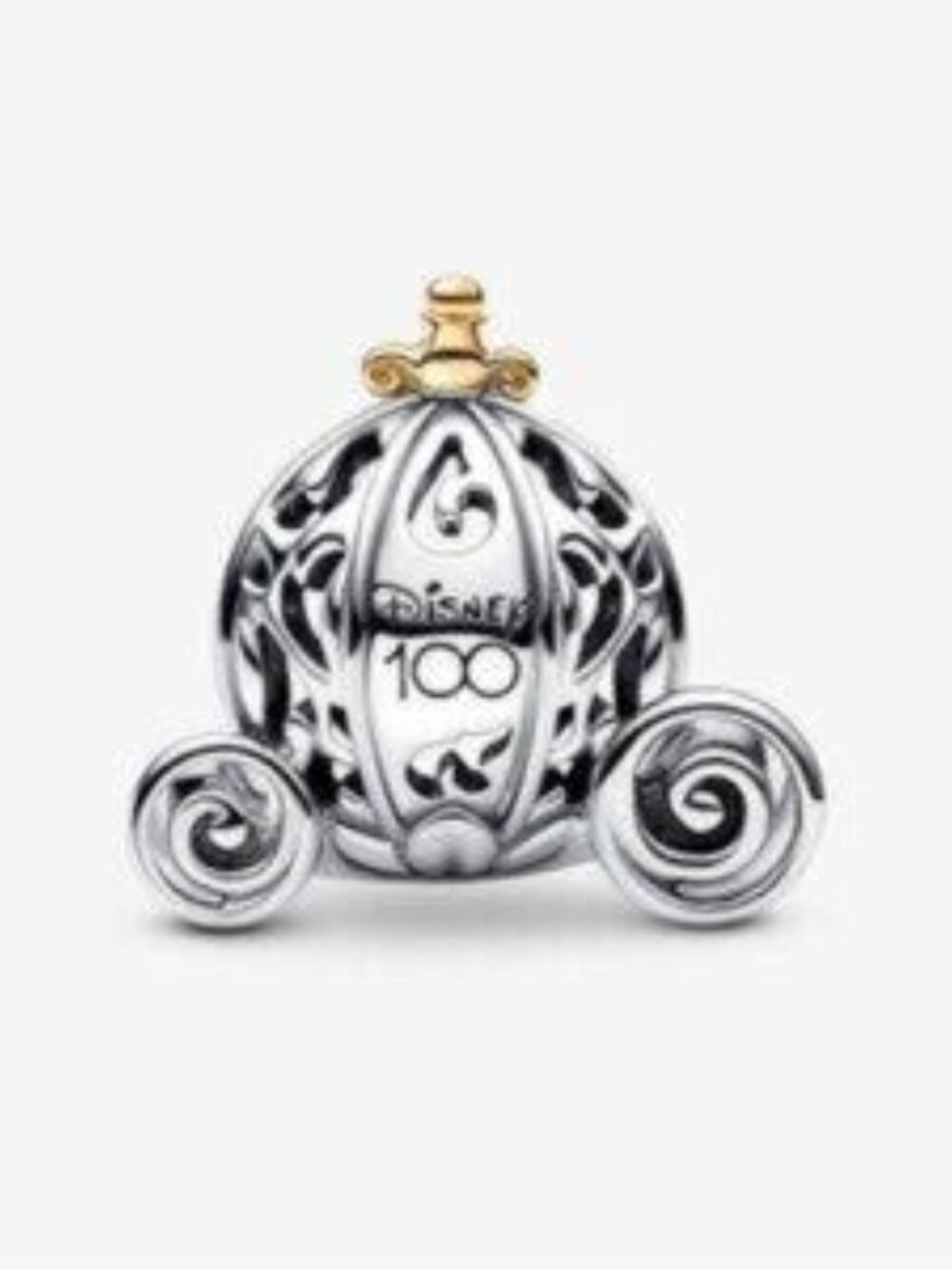 Cinderella Carriage Dangle Charm - Picture 2 of 5